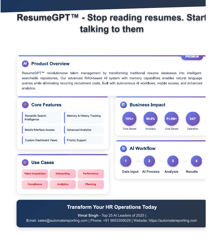 What I Learned Building ResumeGPT: Agentic AI Lessons for HR Leaders